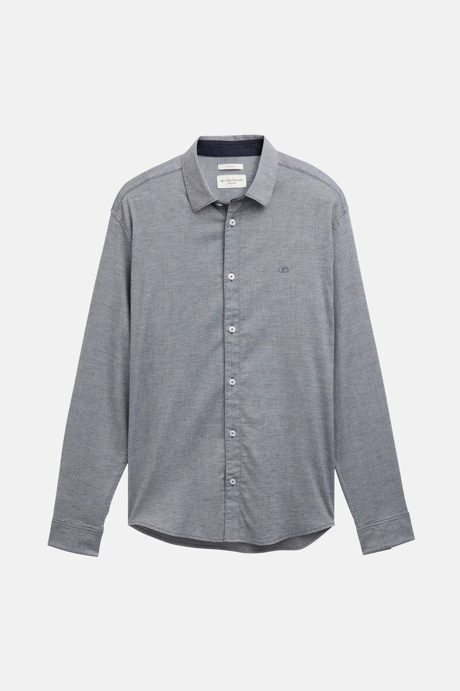 Chemise à manches longues - bleu - TOM TAILOR