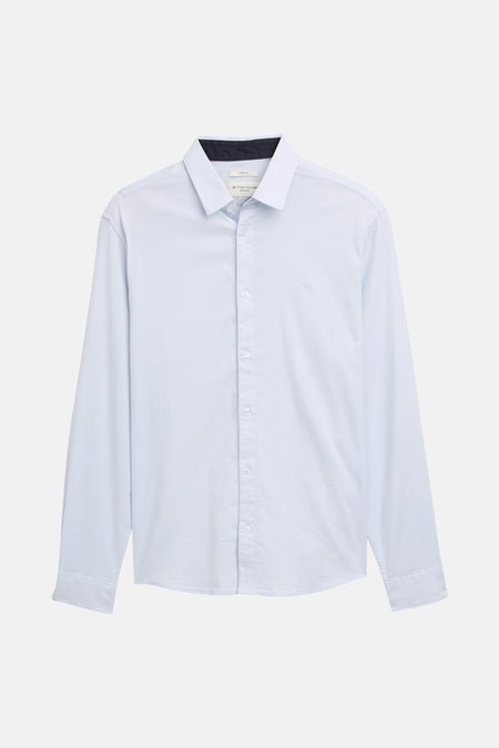 Chemise (manches longues) Bleu - TOM TAILOR