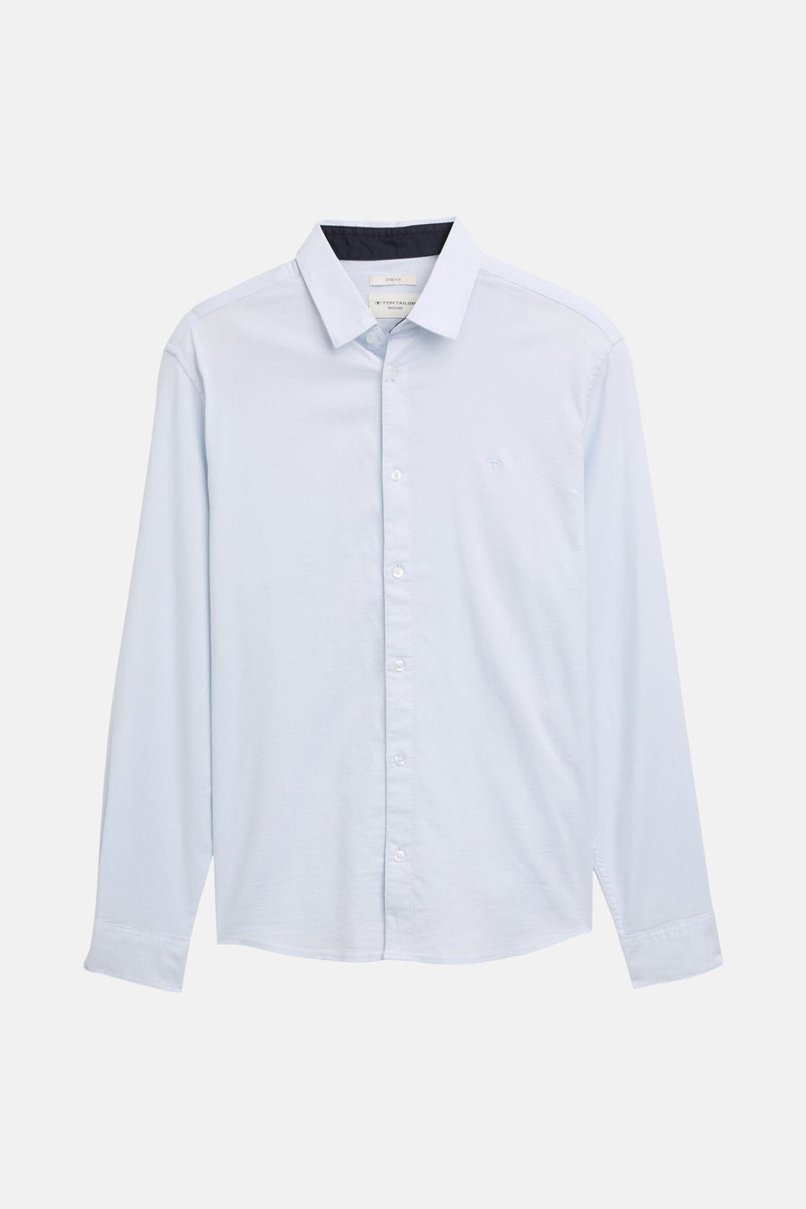 Chemise à manches longues - Bleu clair - TOM TAILOR