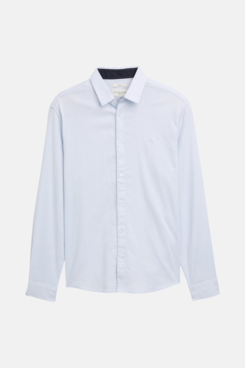 Chemise (manches longues) Bleu - TOM TAILOR