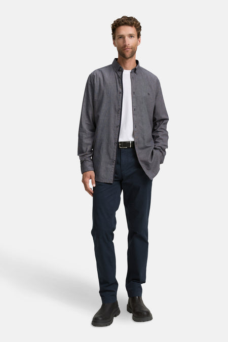 Chemise (manches longues) Bleu - TOM TAILOR