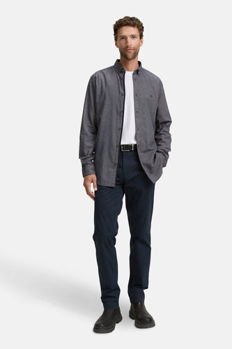 Chemise à manches longues - bleu - TOM TAILOR