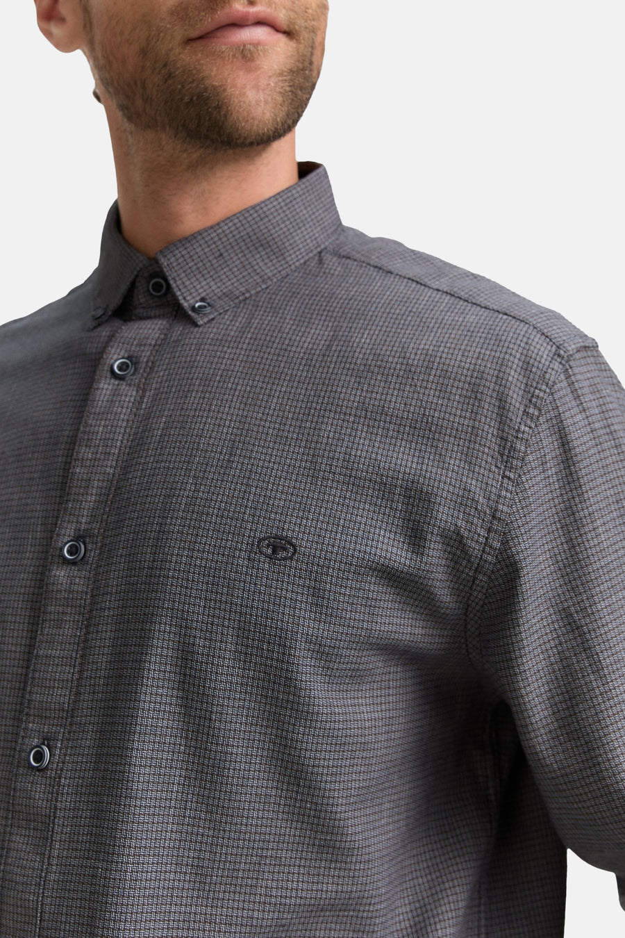 Chemise à manches longues - bleu - TOM TAILOR