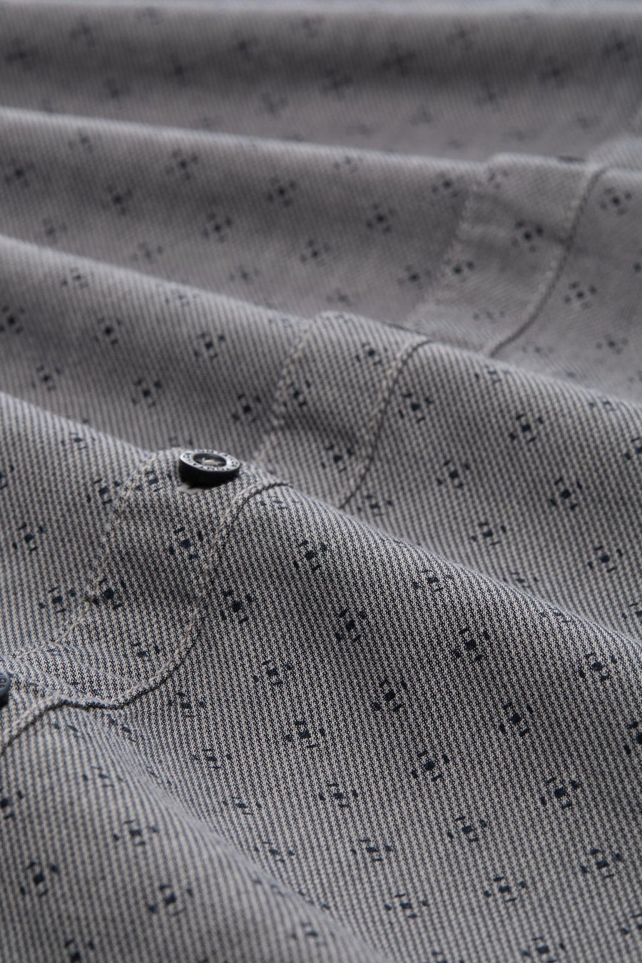 Chemise à manches longues - Gris - TOM TAILOR