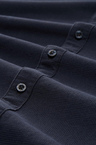 Hemd met lange mouwen - blauw