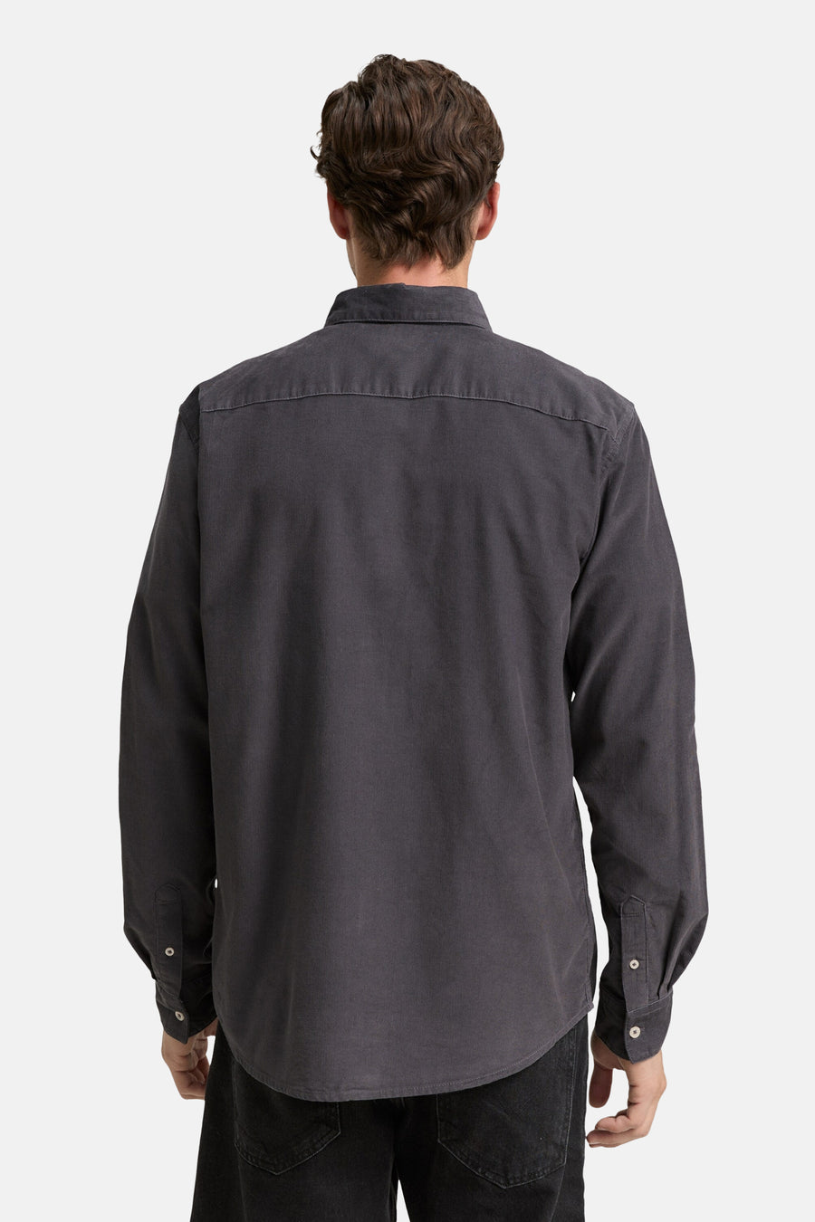 Hemd met lange mouwen - grijs