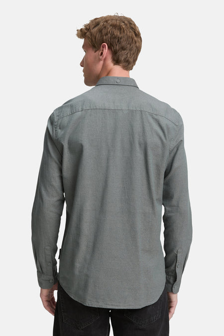 Chemise (manches longues) Vert - TOM TAILOR