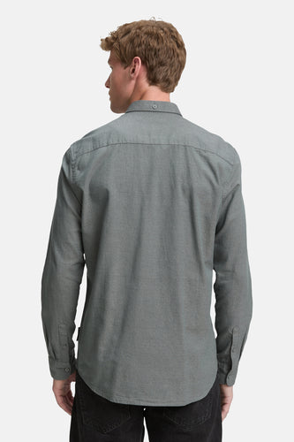 Chemise à manches longues - vert - TOM TAILOR