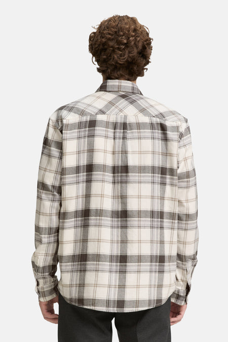 Chemise à manches longues - beige