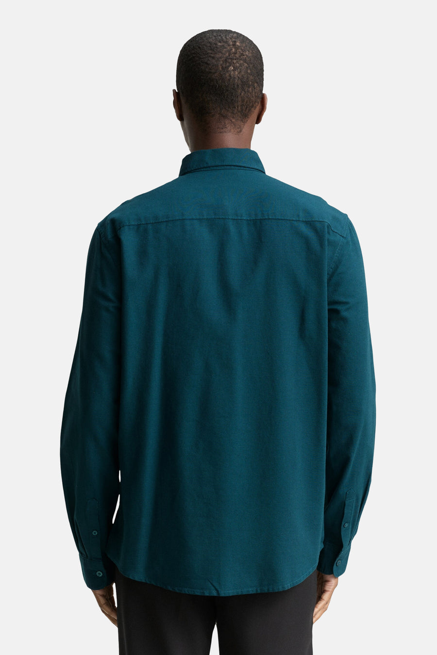Hemd met lange mouwen - Turquoise
