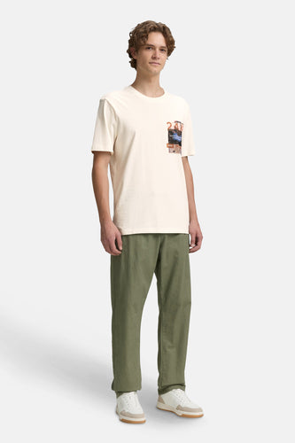 T-shirt à manches courtes - blanc - TOM TAILOR