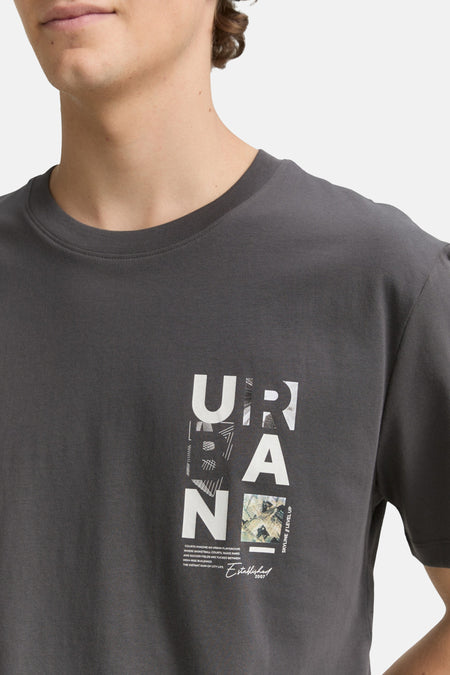 T-shirt (manches courtes) Gris - TOM TAILOR
