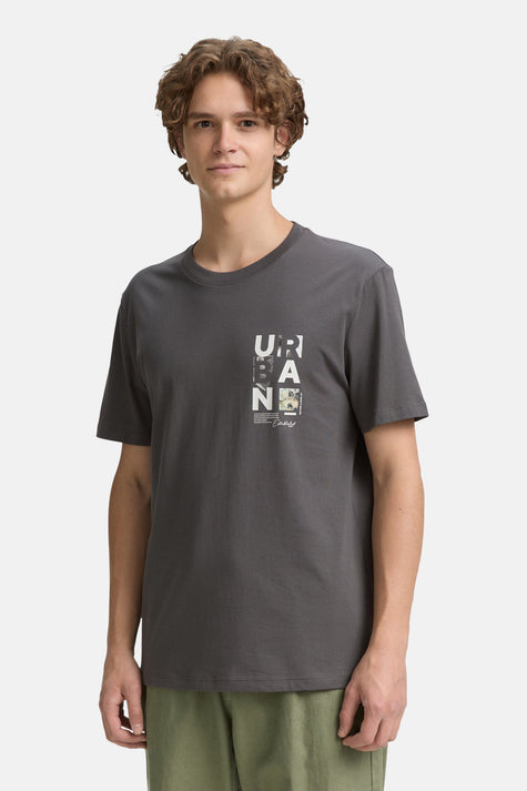 T-shirt (manches courtes) Gris - TOM TAILOR