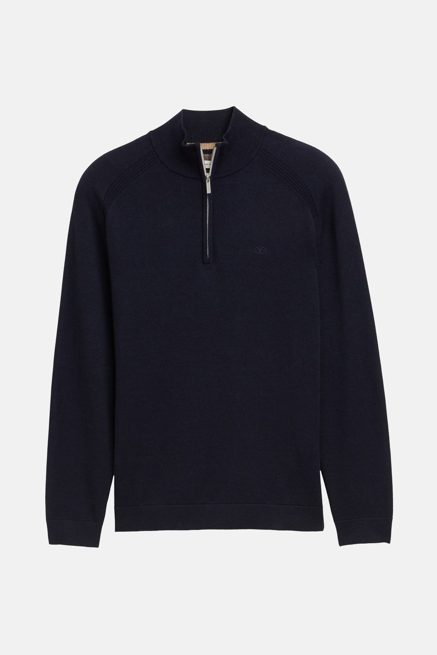 Pull met ronde hals - blauw - TOM TAILOR