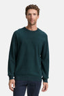 Pull met ronde hals - Turquoise