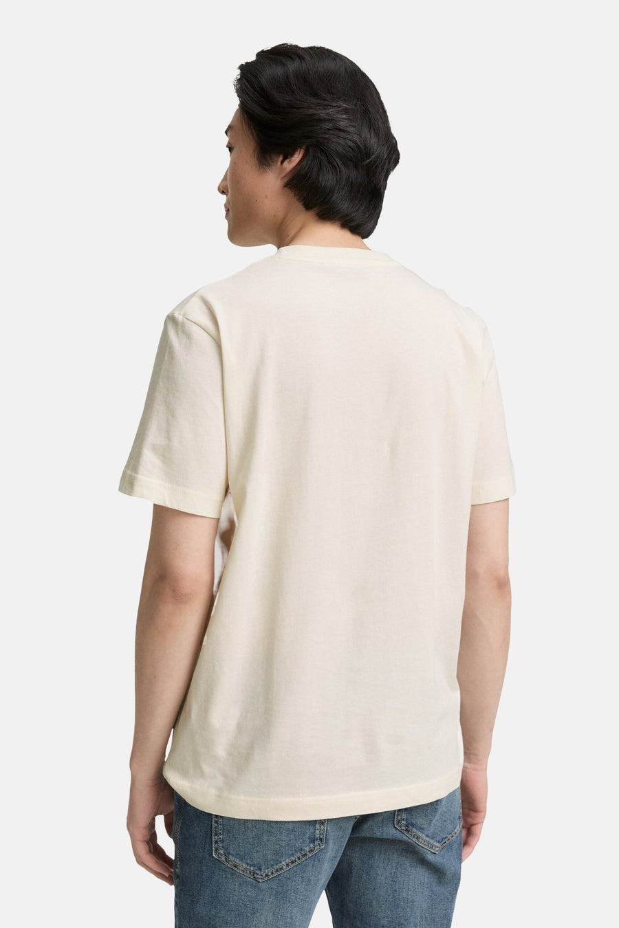 T-shirt met korte mouwen - wit - TOM TAILOR - 3