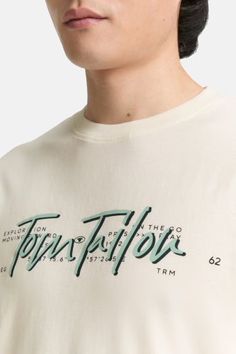 T-shirt met korte mouwen - wit - TOM TAILOR - 6