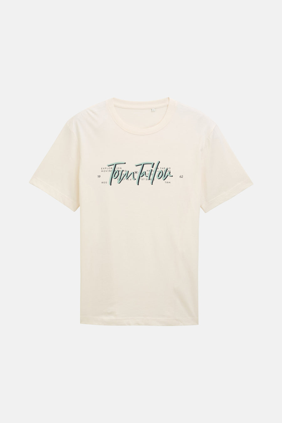 T-shirt met korte mouwen - wit - TOM TAILOR - 5