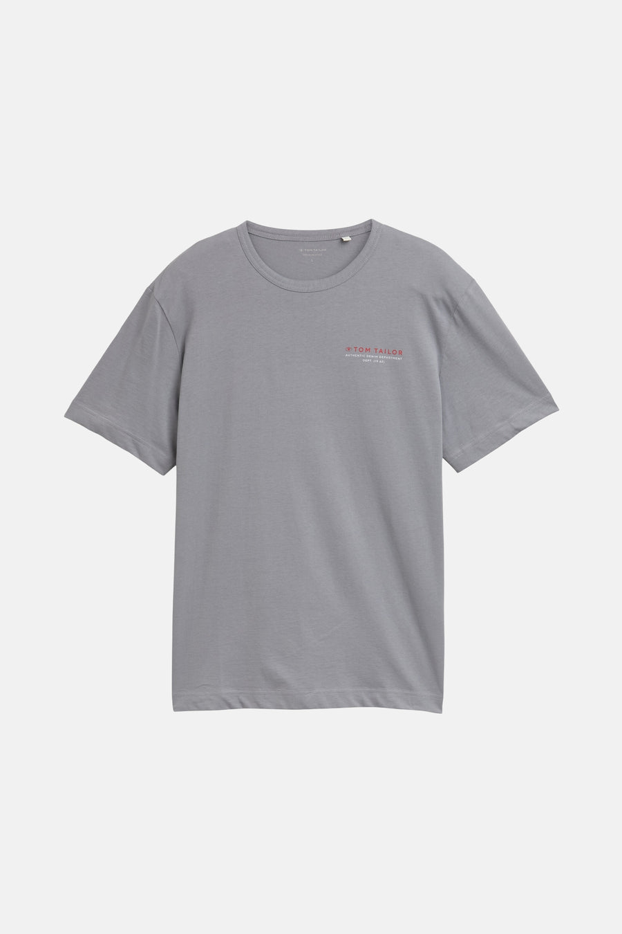 T-shirt à manches courtes - gris - TOM TAILOR