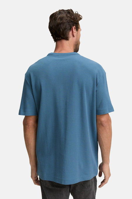 T-shirt (manches courtes) Bleu - TOM TAILOR