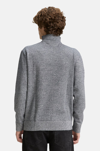 Pull met ronde hals - Grijs - TOM TAILOR
