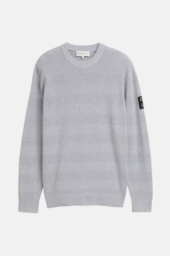 Pull met ronde hals - grijs - TOM TAILOR