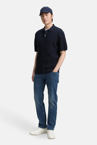 Polo met korte mouwen - blauw - TOM TAILOR