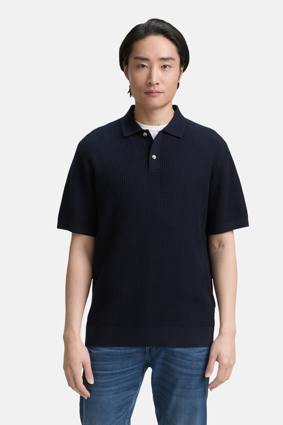 Polo met korte mouwen - blauw - TOM TAILOR