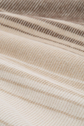 Pull met ronde hals - bruin