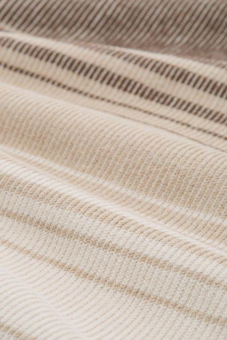 Pull met ronde hals - bruin