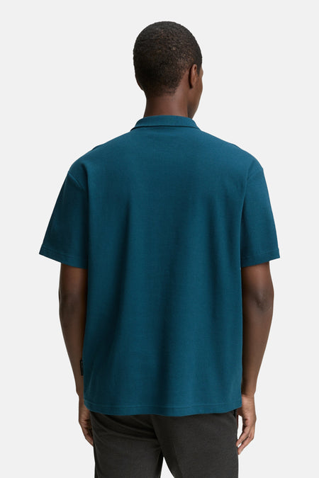 Polo à manches courtes - bleu