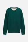 Pull met ronde hals - groen