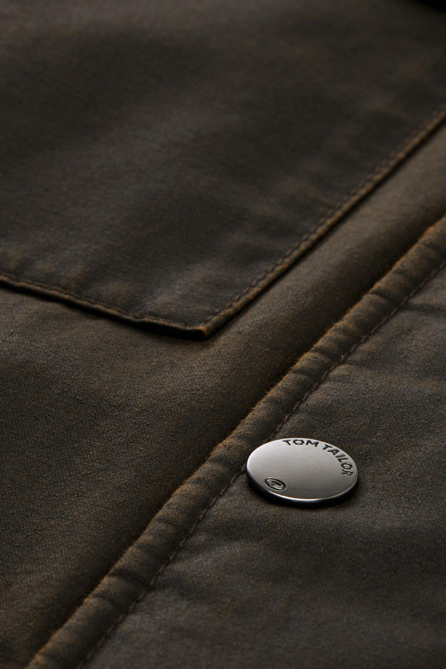 Korte jas - bruin - TOM TAILOR