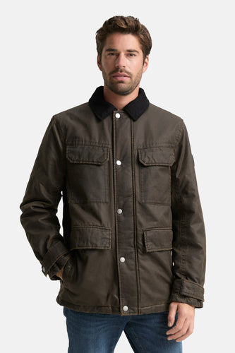 Korte jas - bruin - TOM TAILOR