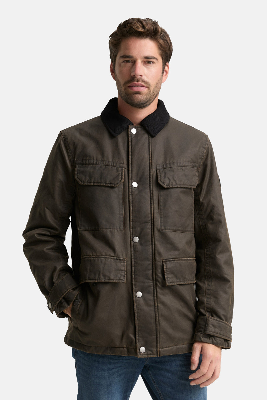 Korte jas - bruin - TOM TAILOR