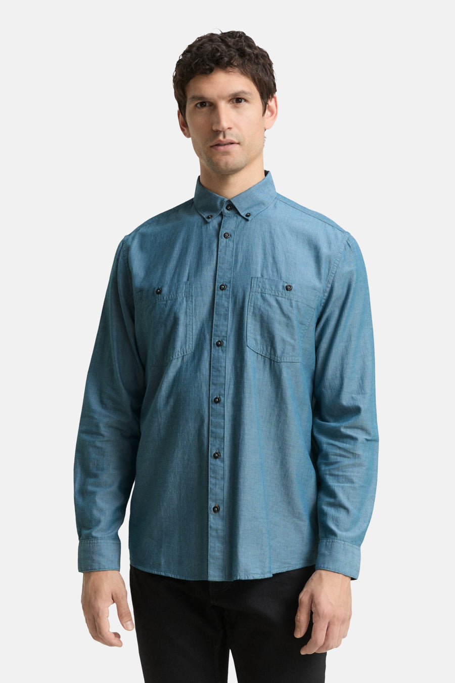 Hemd met lange mouwen - groen - TOM TAILOR - 2