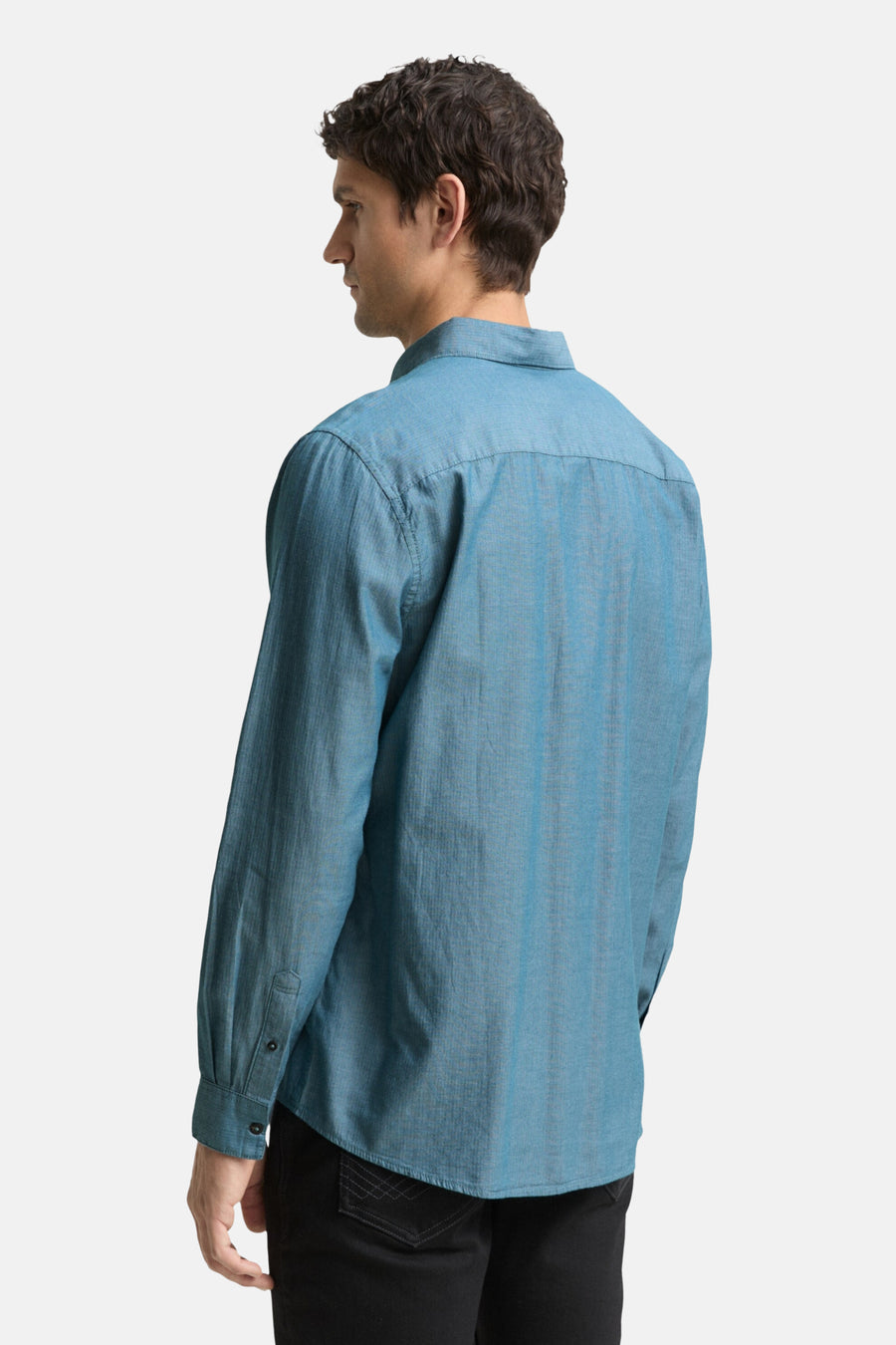 Hemd met lange mouwen - groen - TOM TAILOR - 3