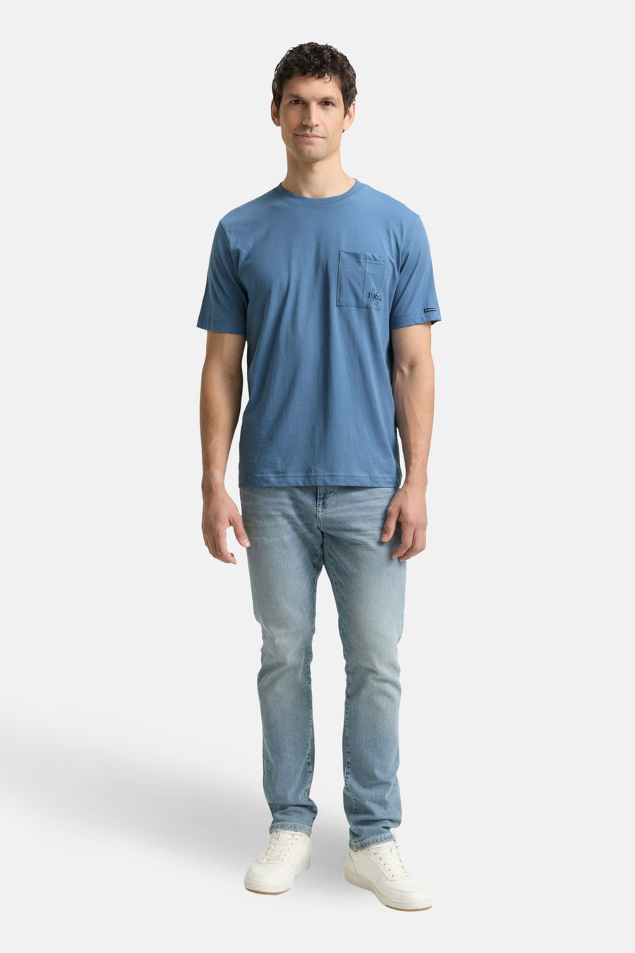 T-shirt met korte mouwen - blauw - TOM TAILOR - 2