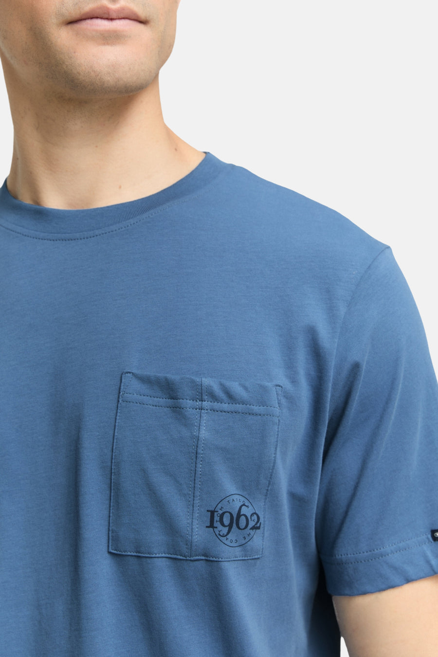 T-shirt met korte mouwen - blauw - TOM TAILOR - 4