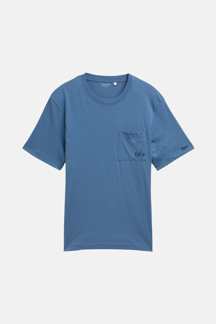 T-shirt met korte mouwen - blauw - TOM TAILOR - 5