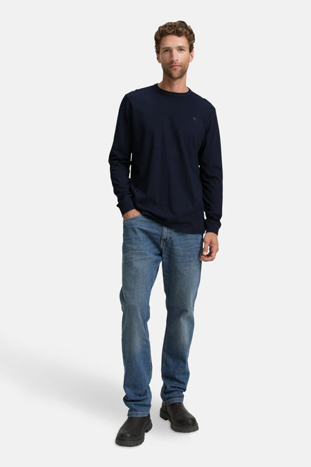 T-shirt (manches longues) Bleu - TOM TAILOR