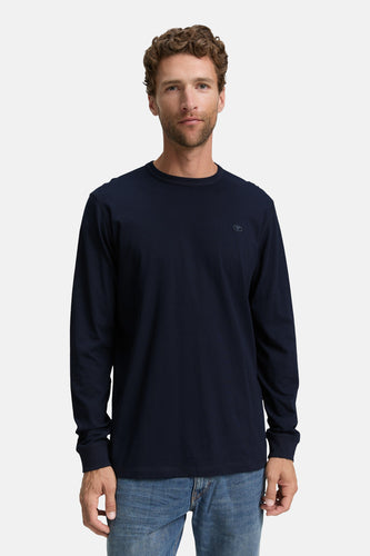 T-shirt à manches longues - bleu - TOM TAILOR