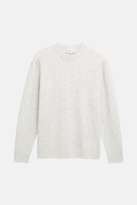 Pull met ronde hals - grijs