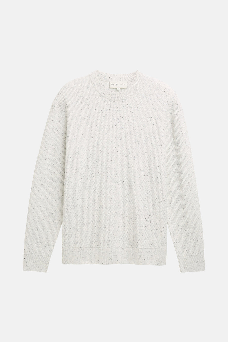 Pull met ronde hals - grijs - TOM TAILOR