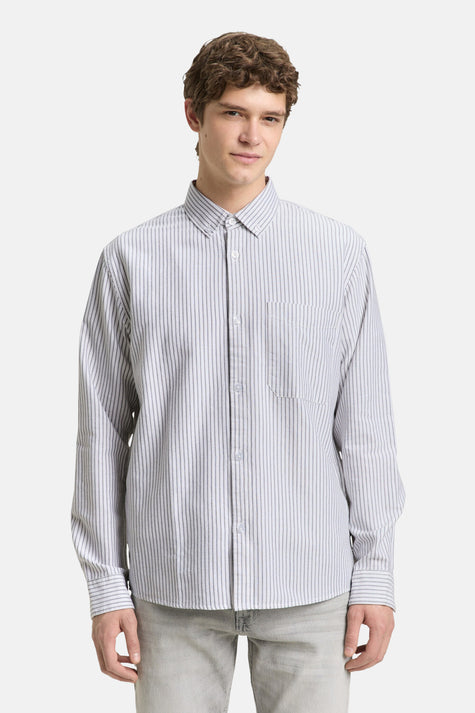 Chemise à manches longues - blanc