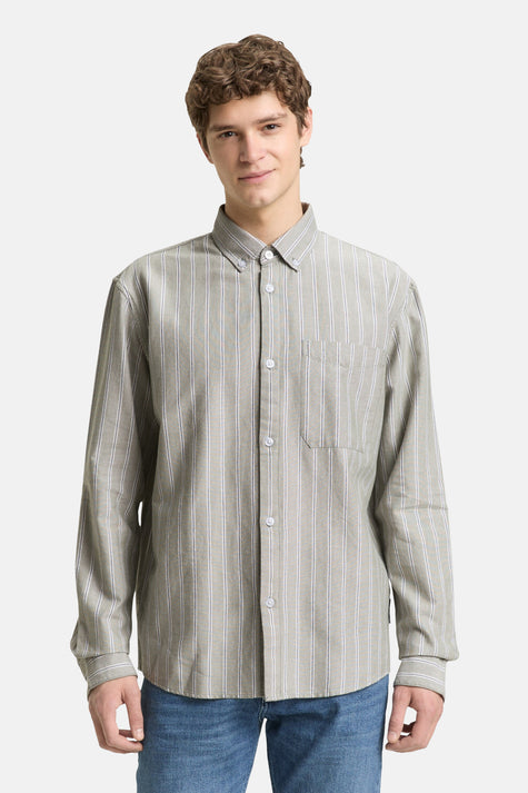 Chemise à manches longues - vert