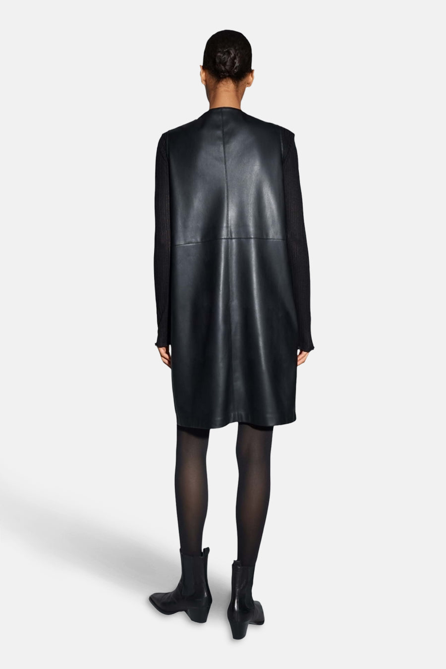 Kleedjes (korte mouwen) zwart - OPUS - OPUS