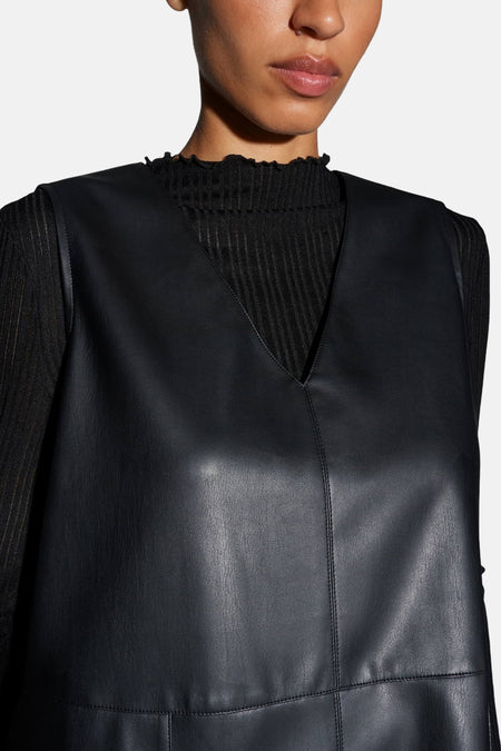 Kleedje met korte mouwen - zwart