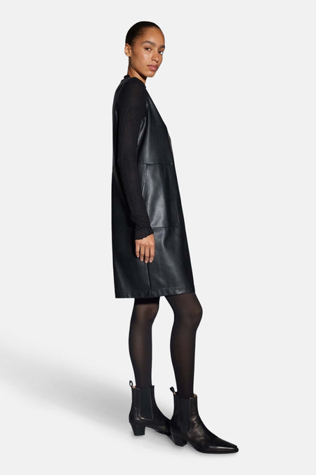 Kleedje met korte mouwen - zwart