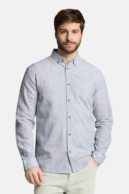 Chemise (manches longues) bleu - TOM TAILOR